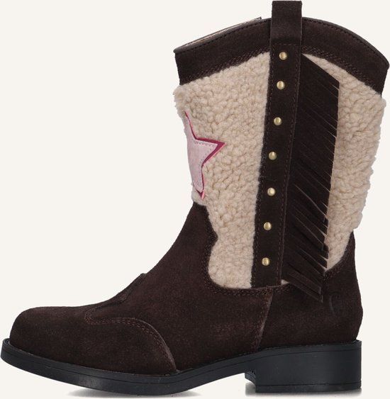 Shoesme Nw26w006 Laarzen - Textiel - Meisjes - Bruin - Maat 27