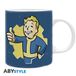 Fallout Vault Boy Blue Unisex Kop - meerkleurig - Standard