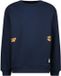 Vingino Nadilie Garçon Pull Coton Bleu Foncé Taille 104