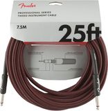 PRO Fender Professional Series Instrument Cable 7.5m (Red Tweed) - Instrumentenkabel