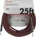 PRO Fender Professional Series Instrument Cable 7.5m (Red Tweed) - Instrumentenkabel