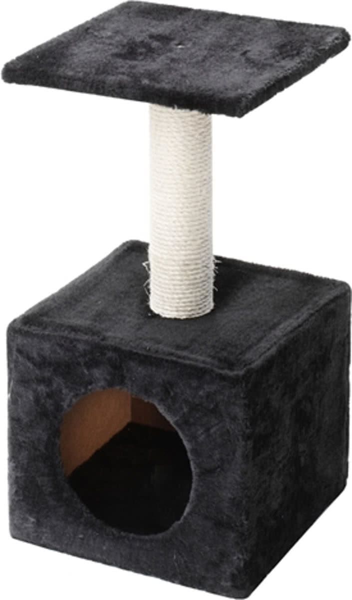 Ebi Classic Tree Abey Krabpaal - Zwart - 30 x 30 x 60 cm