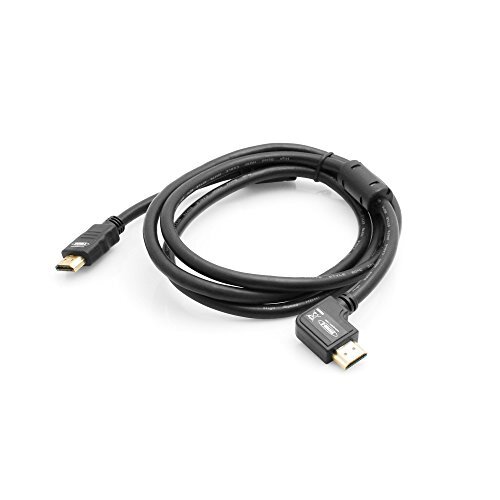 Systems HDMI male naar HDMI mannelijk 90 graden rechts hoek adapter kabel 150 cm