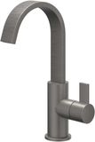 IVY Pact Wastafelkraan - Hoge Cascade Draaibare Uitloop - Geborsteld Metal Black PVD