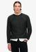 Superdry - Grove trui met raglanmouwen - Heren - Zwart - XL
