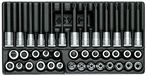 GEDORE 1500 ES-ITX 30 set schroevendraaierbits 3/8" in 1/3 ES-module