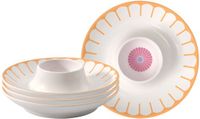 Villeroy & Boch Eierbecher Fleur Couleur ø 11,6 cm Set van 4