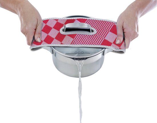 BK Mr. Gripper Afgiethulp - rood geruit