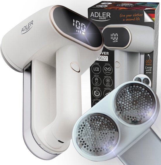 ADLER AD9622w Kledingscheerapparaat Wit