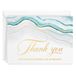 Hallmark Begrafenis, bedankkaarten, aquarel, agaat (20 Thank You for Your Sympathy-kaarten met enveloppen)