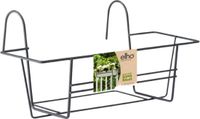 Elho Green Basics Balkonrek Metaal 50 - Antraciet