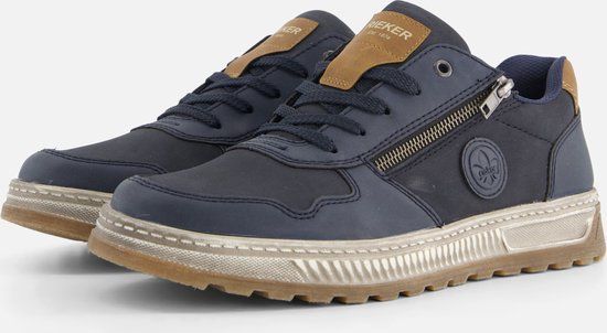 Rieker Sneakers Blauw Maat 47 - Heren