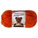 Knit Me Amigurumi Fluwelen chenillegaren, grof garen om te haken, 50 g/55 m, superzacht polyester voor teddy's, pluche speelgoed en dekens, EN71-3 en Oeko-Tex gecertificeerd, 5,5 mm haak (pompoen)
