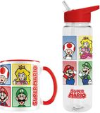 Geschenkbox Super Mario Cadeauset - Beker, Mok en Magneet