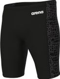 Arena Snakeskin Zwemshort Heren - Zwart | Maat: 90