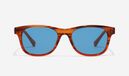 Hawkers N35 lunettes de soleil Carré Brun/Orange Acétate Unisexe