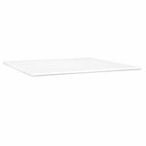 vidaXL Dekmatras 200x200x5 cm Koudschuim Wit