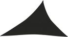vidaXL Zonnezeil 160 g/m² 4x5x6,8 m HDPE Zwart