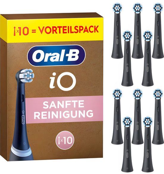Oral-B iO Gentle Clean – Originele Opzetborstels – 10 stuks