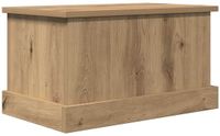 vidaXL Opbergbox - 30x50x28 cm - Bewerkt Hout - Artisanaal Eikenkleurig
