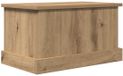 vidaXL Opbergbox - 30x50x28 cm - Bewerkt Hout - Artisanaal Eikenkleurig