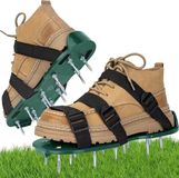 Detailkampioen Chaussures d'aération pour pelouse - Chaussures à crampons pour l'aération des pelouses et des jardins - Taille unique