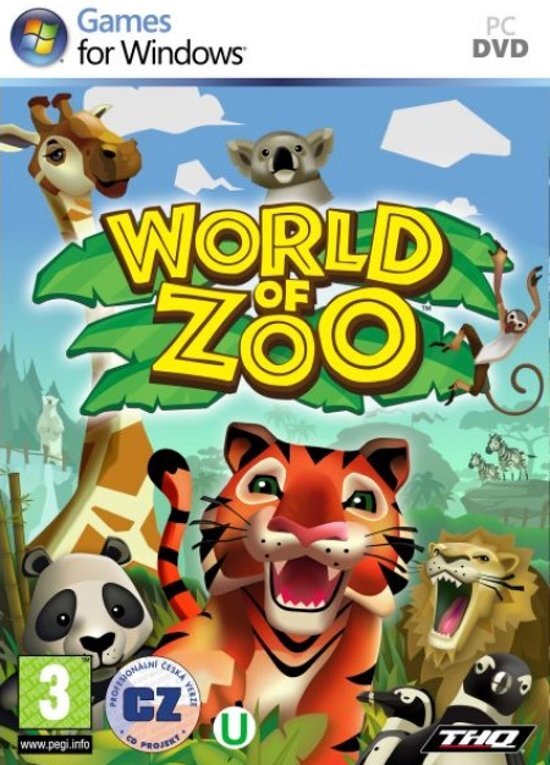 THQ World Of Zoo dvd-Rom - Windows