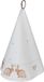 Clayre & Eef Torchon Ø 80 cm Blanc Coton Rond Serviette de cuisine