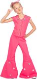 Wilbers&Wilbers Festival western outfit roze voor meisjes maat 152
