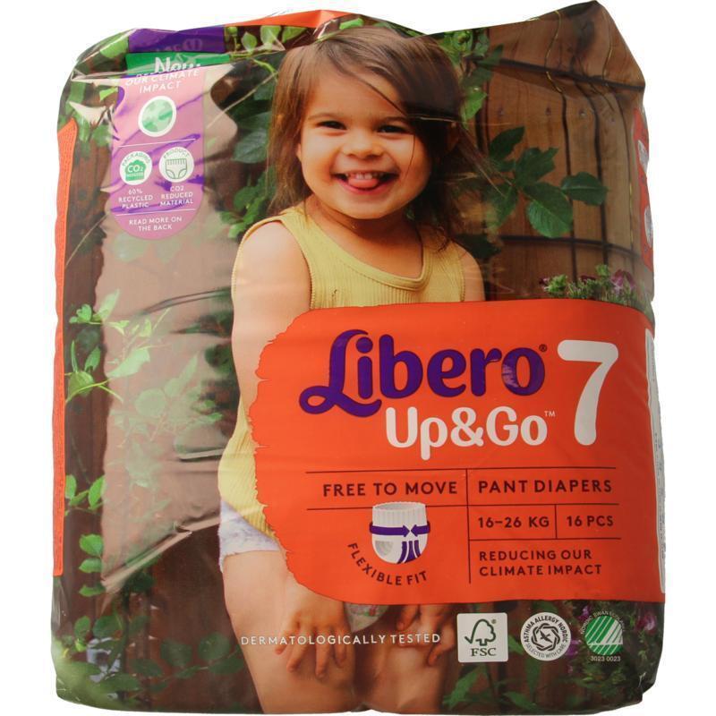 Libero Up & go 7 extra large 16-26 kg 16st