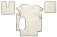 F-CORE FL21 CHAMP Ensemble de tapis de sol Similicuir, avant, beige