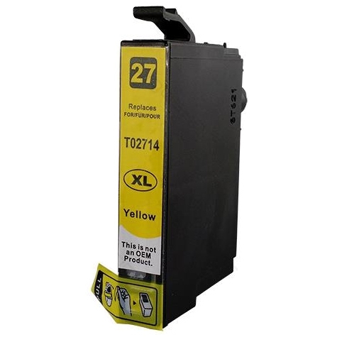 - Epson 27XL T2714 cartridge geel
