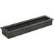 Siso Passe-câbles LIMBO en aluminium, Ø 181 x 46 mm Noir mat