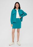 s.Oliver - Rok - Dames - Petrol - Maat 46