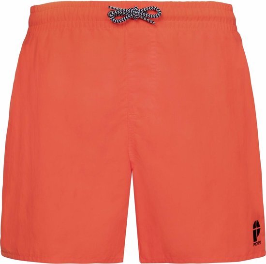 Protest zwemshort jongens Oranje / zwart