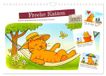 Freche Calvendo Freche Katzen - Humorvolle Sprüche und charmante Comics (Wandkalender 2027 DIN A4 quer)