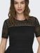 ONLY - ONLFILICIA S/S DRESS CS JRS - Meisjes - Mini jurken - Zwart - Maat M