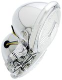 Customacces FA0006J Extra koplampen chroom 4-1/2 E-goedkeuring 115 mm diameter