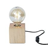 Homemania Shape Basis Bureaulamp - Eiken Hout