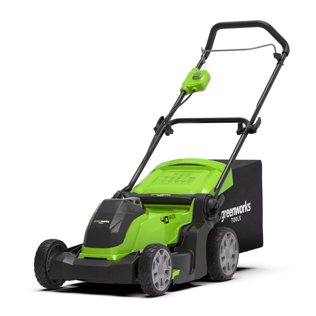 Greenworks G40LM41 - 40V Accu Grasmaaier - 41cm - Zwart/Groen