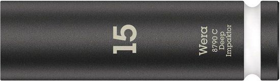 Wera 8790 C Impaktor Deep 05004832001 Inbus Dopsleutelinzetstuk 15 mm 1/2 (12.5 mm)