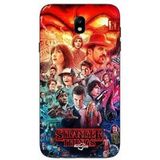 Maniacase Samsung Galaxy J7 2018 Hoesje Stranger Things Serie Seizoen 4