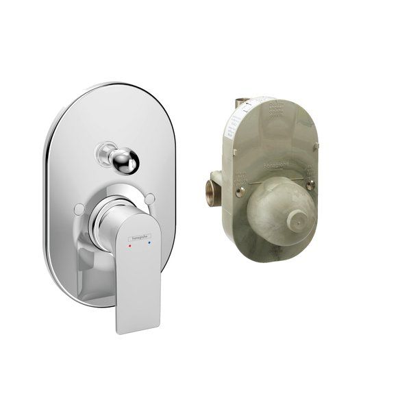 Hansgrohe Rebris E - Inbouw badmengkraan set - Chroom - 72458000