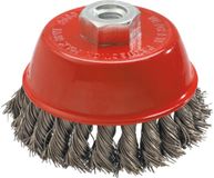 Graphite Draad Kopborstel 100mm INOX 0 05mm M14