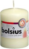 Bolsius - Gladde stompkaarsen - Ivoor - 10 stuks