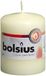 Bolsius - Gladde stompkaarsen - Ivoor - 10 stuks