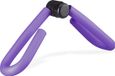Relaxdays beentrainer, armtrainer, spieren versterken, dijbeen trainer, adductoren, paars