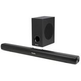 Audizio SB92S Soundbar met Subwoofer – 150W, Bluetooth 5.0, HDMI ARC, 90 cm Breed, Losse 6.5” Subwoofer, Optische Ingang, AUX & USB, Home Cinema TV Speaker met Wandmontage - Zwart