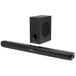 Audizio SB92S Soundbar met Subwoofer – 150W, Bluetooth 5.0, HDMI ARC, 90 cm Breed, Losse 6.5” Subwoofer, Optische Ingang, AUX & USB, Home Cinema TV Speaker met Wandmontage - Zwart