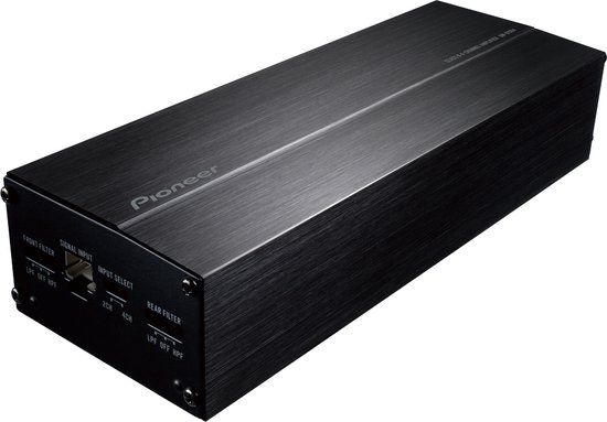 Pioneer GM-D1004 - 4-kanaals audio versterker - Zwart